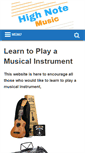 Mobile Screenshot of highnotemusic.com